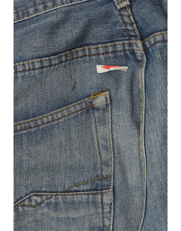 Zara Męskie proste dżinsy EU 34 duże W34 L31 niebieskie