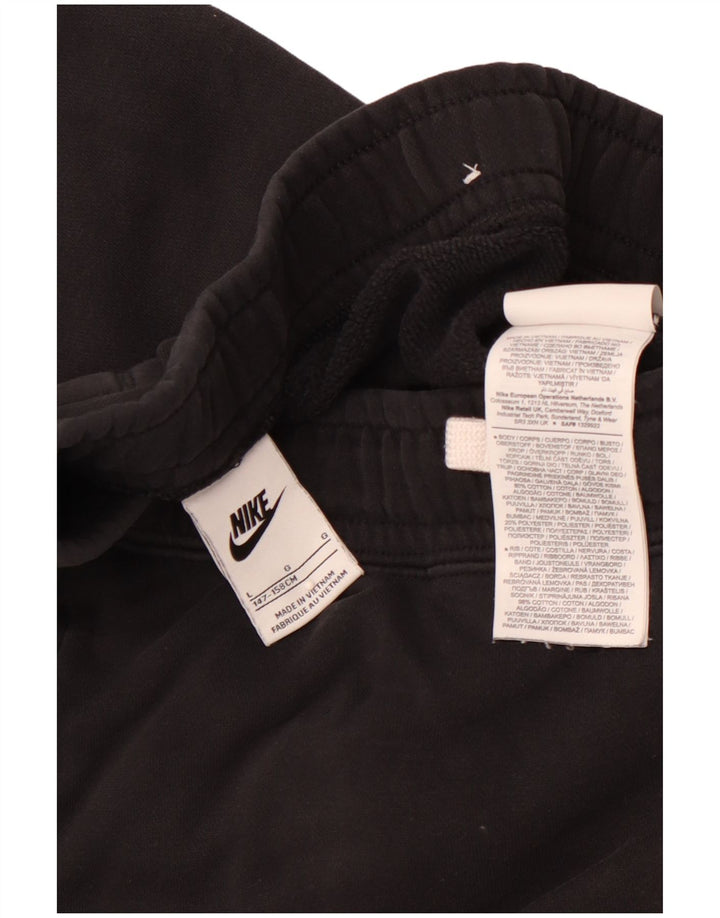 Chłopięce spodnie dresowe NIKE z grafiką, 12-13 lat, duże, czarne