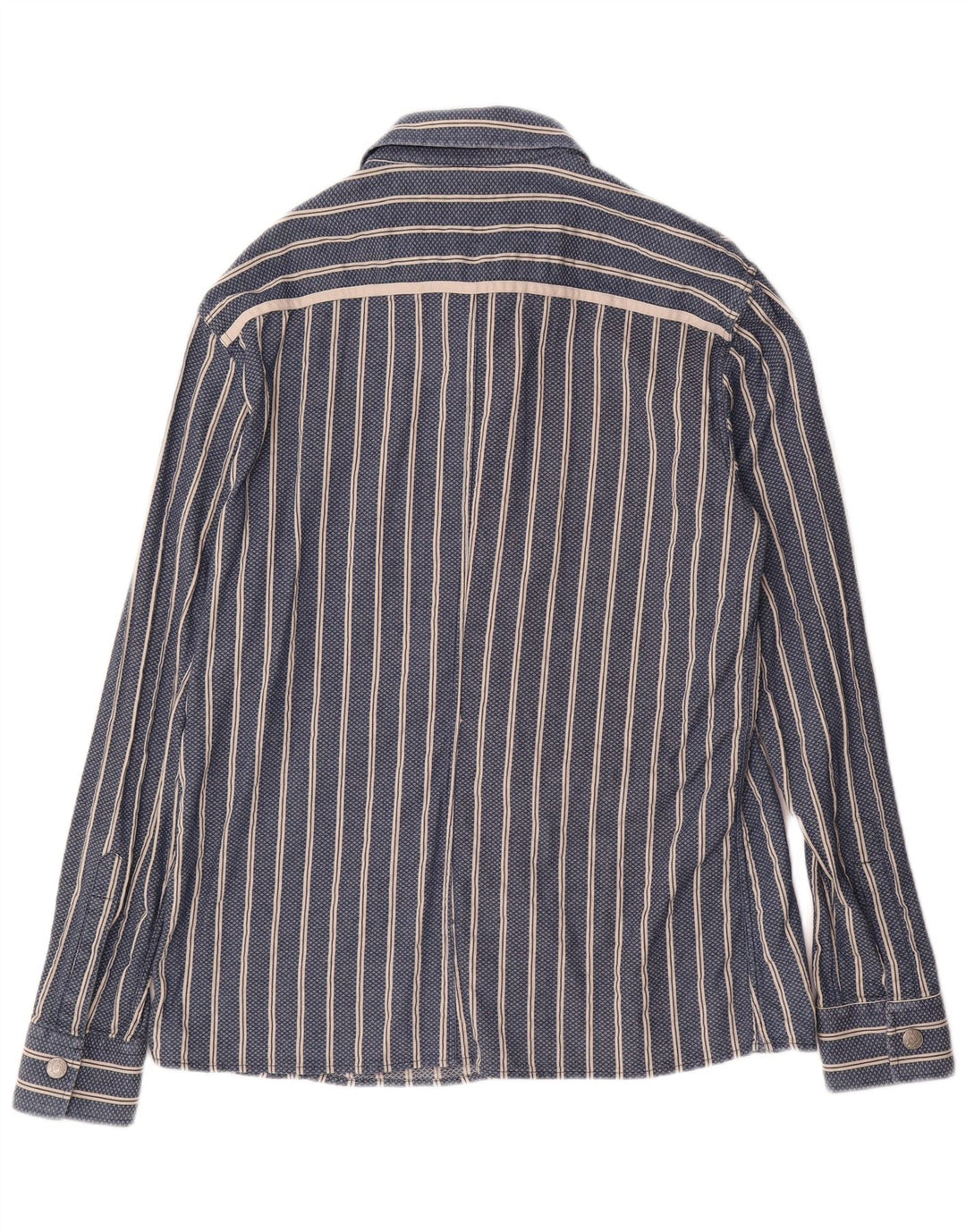 ARMANI JEANS Koszula męska 2XL w niebieskie paski