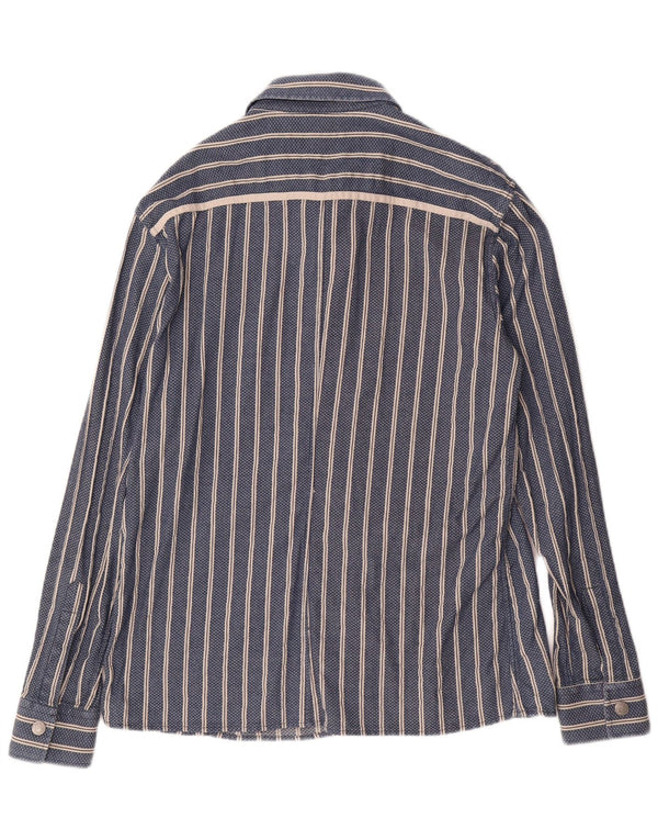 ARMANI JEANS Koszula męska 2XL w niebieskie paski