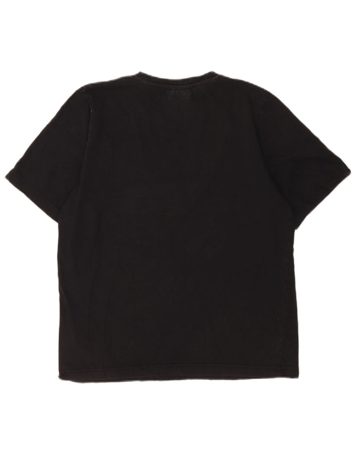 Kappa Mens Graphic T-Shirt Top Small Black