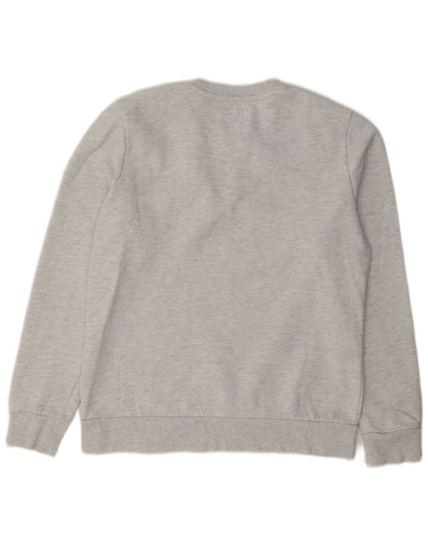 Damski sweter dresowy Superdry UK 12, średnioszary, bawełniany