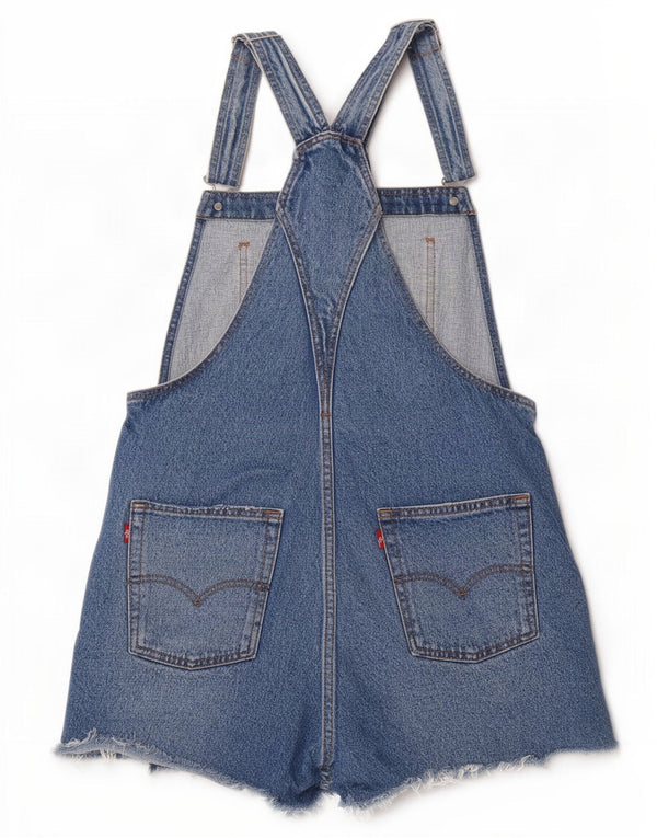 Damskie spodenki ogrodniczki Levi's Medium W32, niebieska bawełna