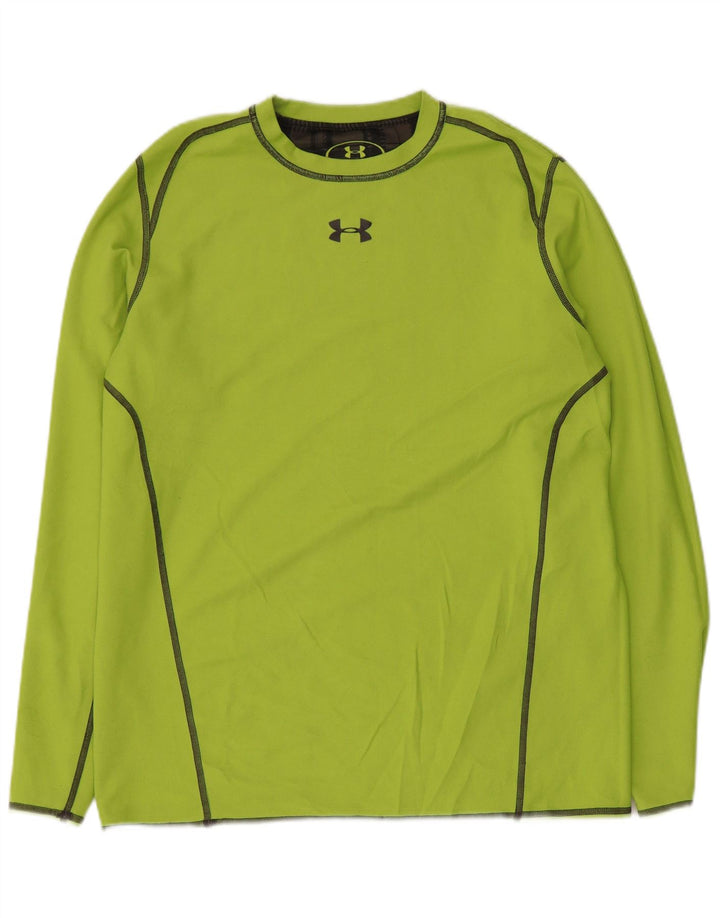 UNDER ARMOUR Męski dwustronny top z długim rękawem, w średnią szarą kratkę