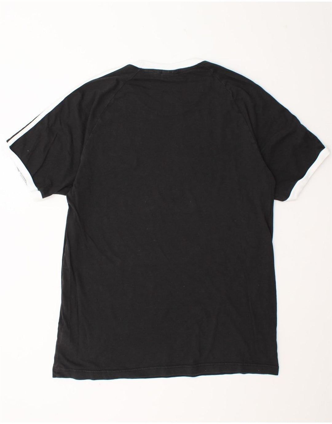 Adidas Męski T-shirt Top Duży Czarny Bawełniany