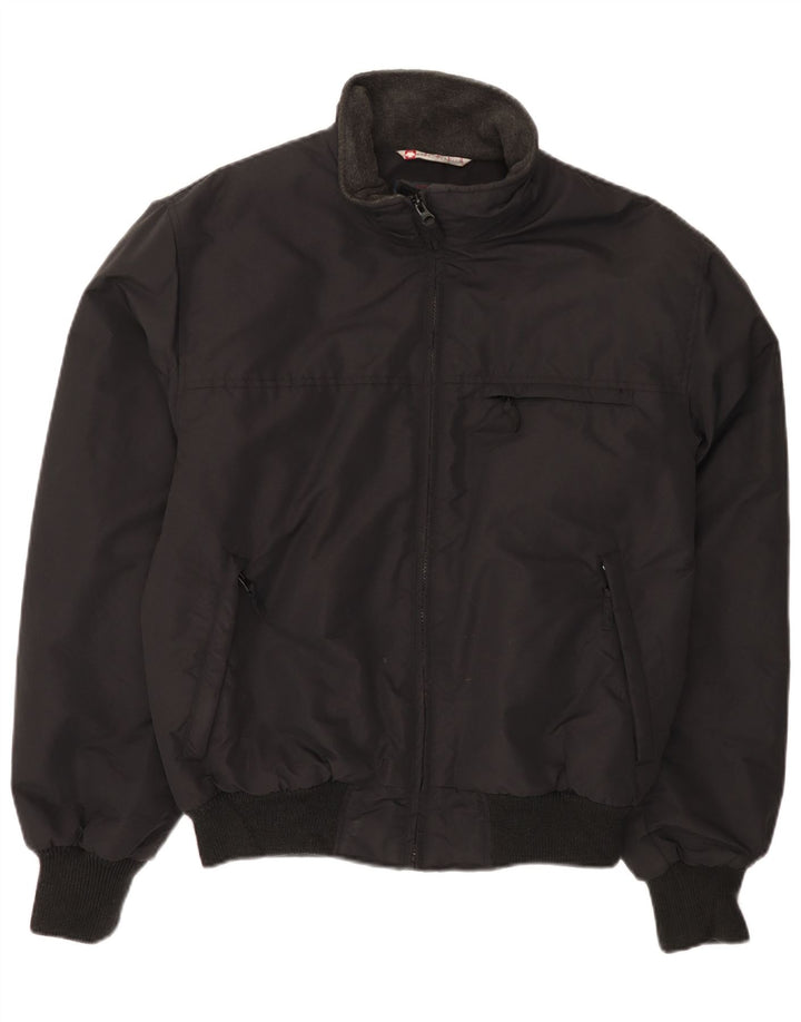 Męska kurtka bomber Canadiens UK 42 XL z czarnego nylonu
