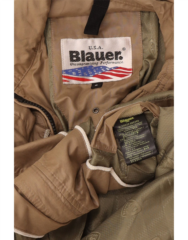 Kurtka damska Blauer UK 10 Small, beżowa, bawełniana
