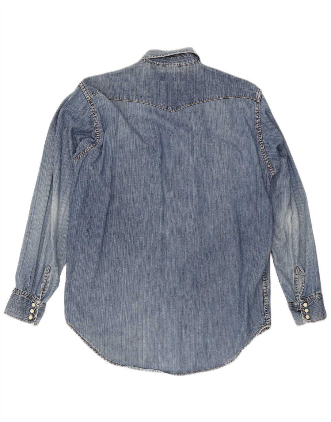 Męska koszula dżinsowa Lee w kolorze średniego niebieskiego nylonu