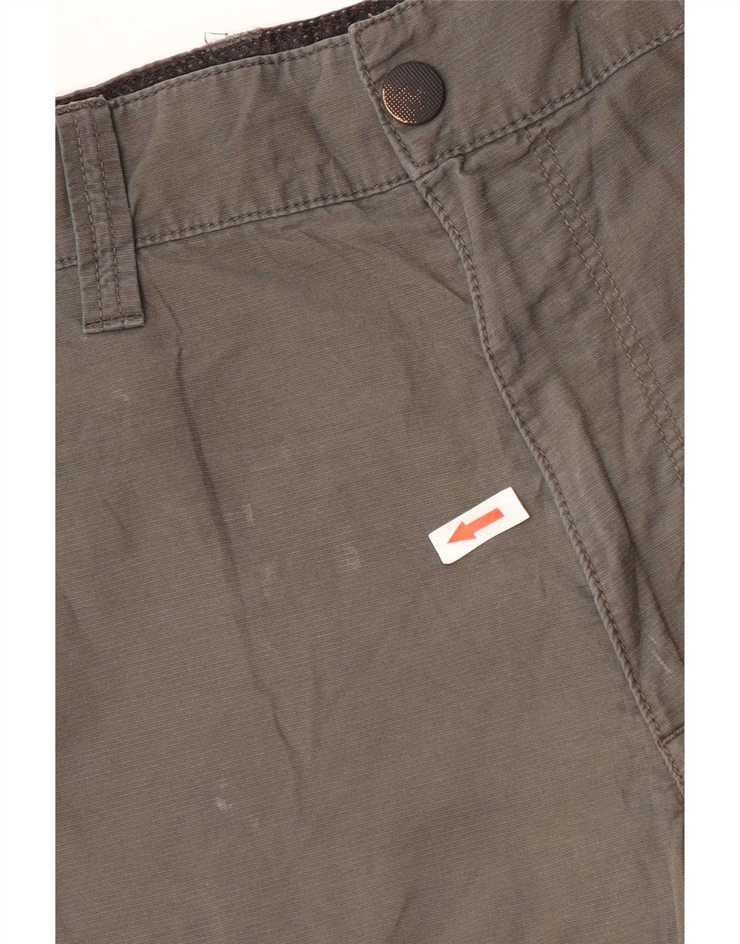 Męskie spodenki cargo Marks & Spencer W34, duże, bawełniane w kolorze khaki