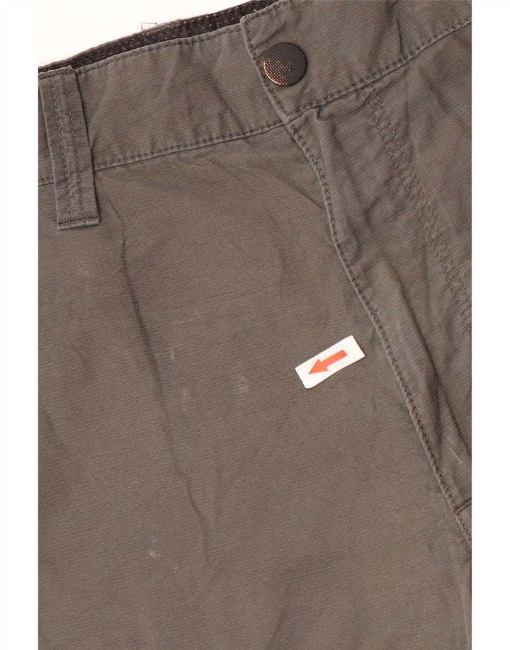 Męskie spodenki cargo Marks & Spencer W34, duże, bawełniane w kolorze khaki
