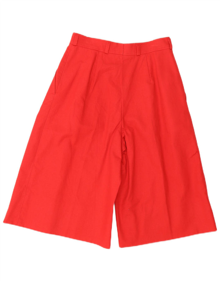 Damskie bermudy VINTAGE Pegged W26 L14 Czerwone