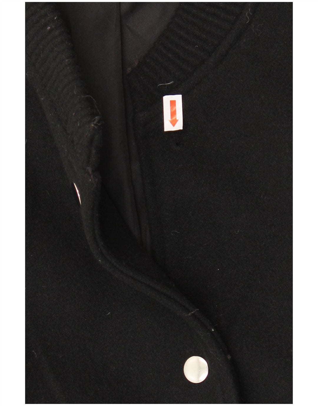 Damska kurtka bomberka oversize ZARA Crop UK 10, mała, czarna, poliester