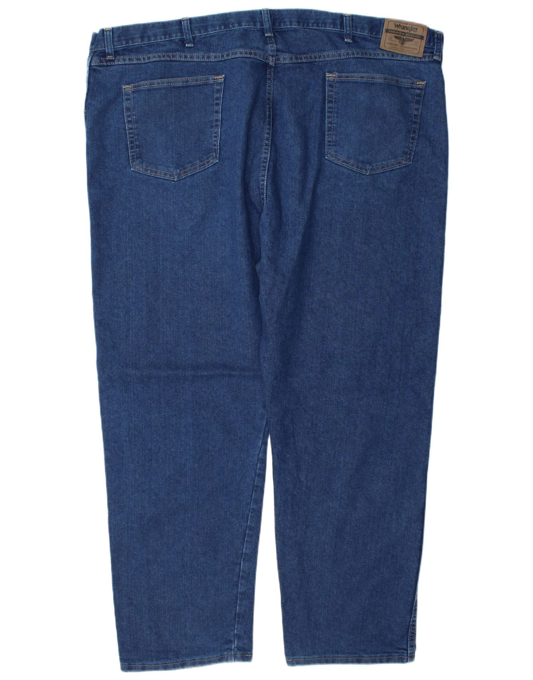 Męskie jeansy Wrangler o prostym kroju W48 L30, niebieskie, bawełniane