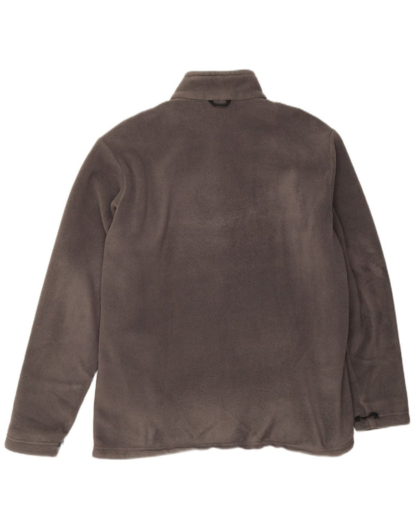 Męska kurtka polarowa Jack Wolfskin z podszewką UK 44/46 XL, szary poliester
