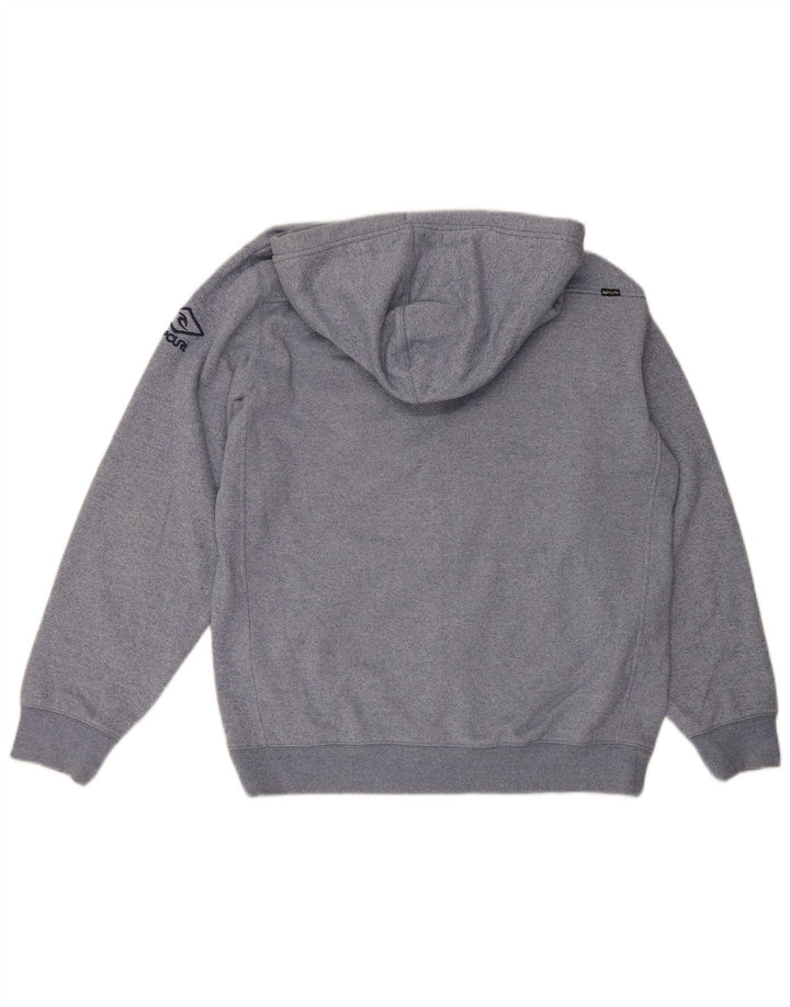 Męski sweter z kapturem i zamkiem błyskawicznym Rip Curl, duży, niebieski, bawełniany
