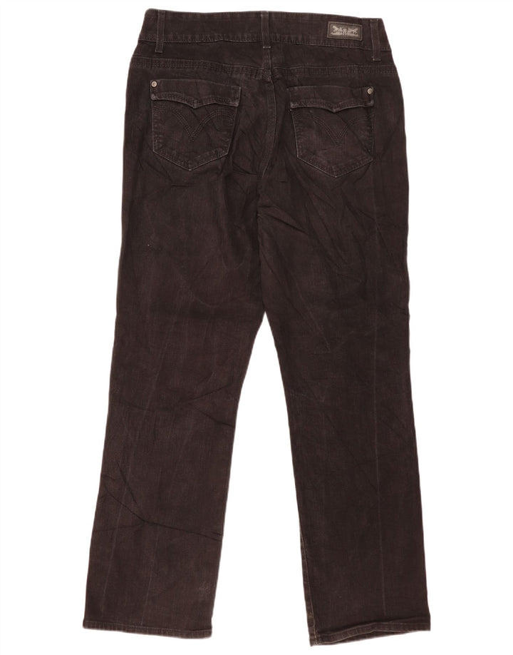 Damskie proste dżinsy Levi's US 14 duże W32 L30 czarne