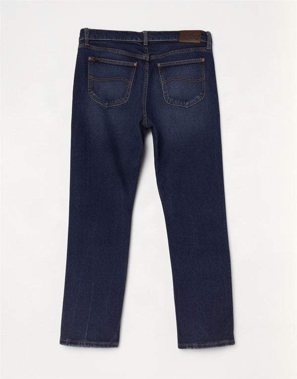 Męskie jeansy Lee Legendary Slim W38 L30 Granatowe, bawełniane