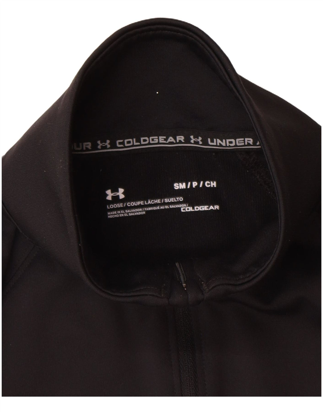 Damski dres Under Armour Cold Gear Pullover Top UK 10 Small Black