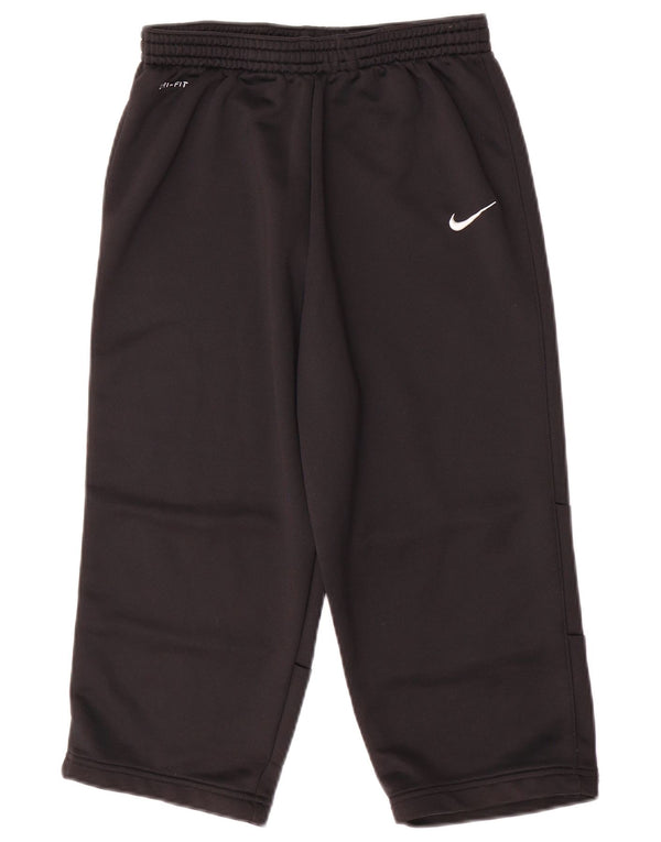 Chłopięce spodnie dresowe Nike Dri Fit 13-14 lat XL, czarne, poliestrowe