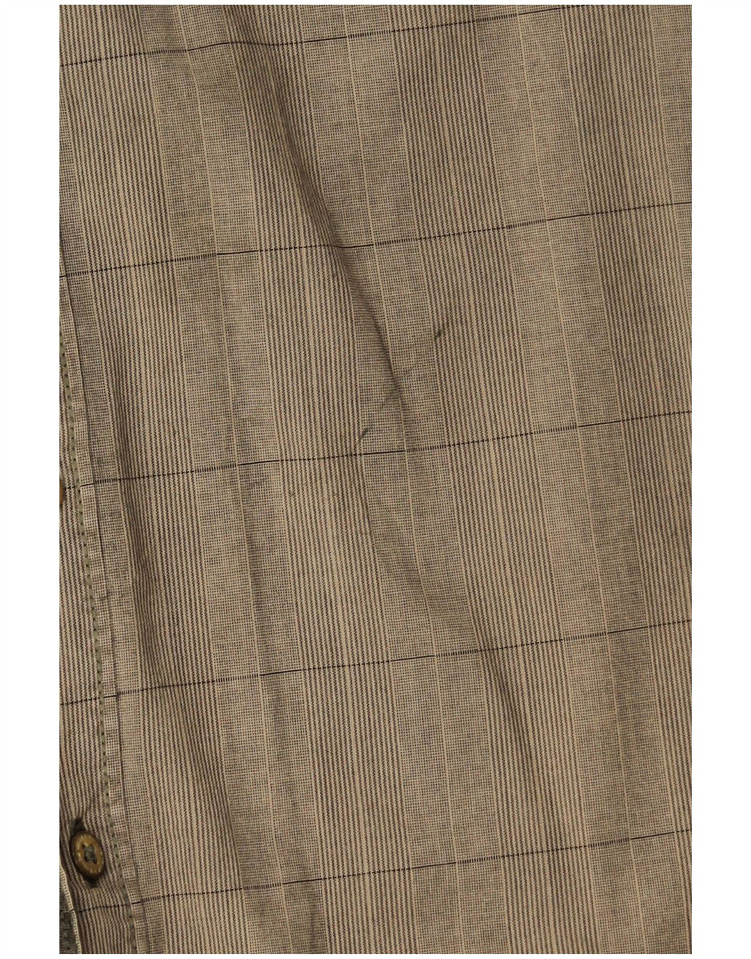 Koszula męska CAMEL ACTIVE o regularnym kroju XL, khaki, w kratę, bawełniana