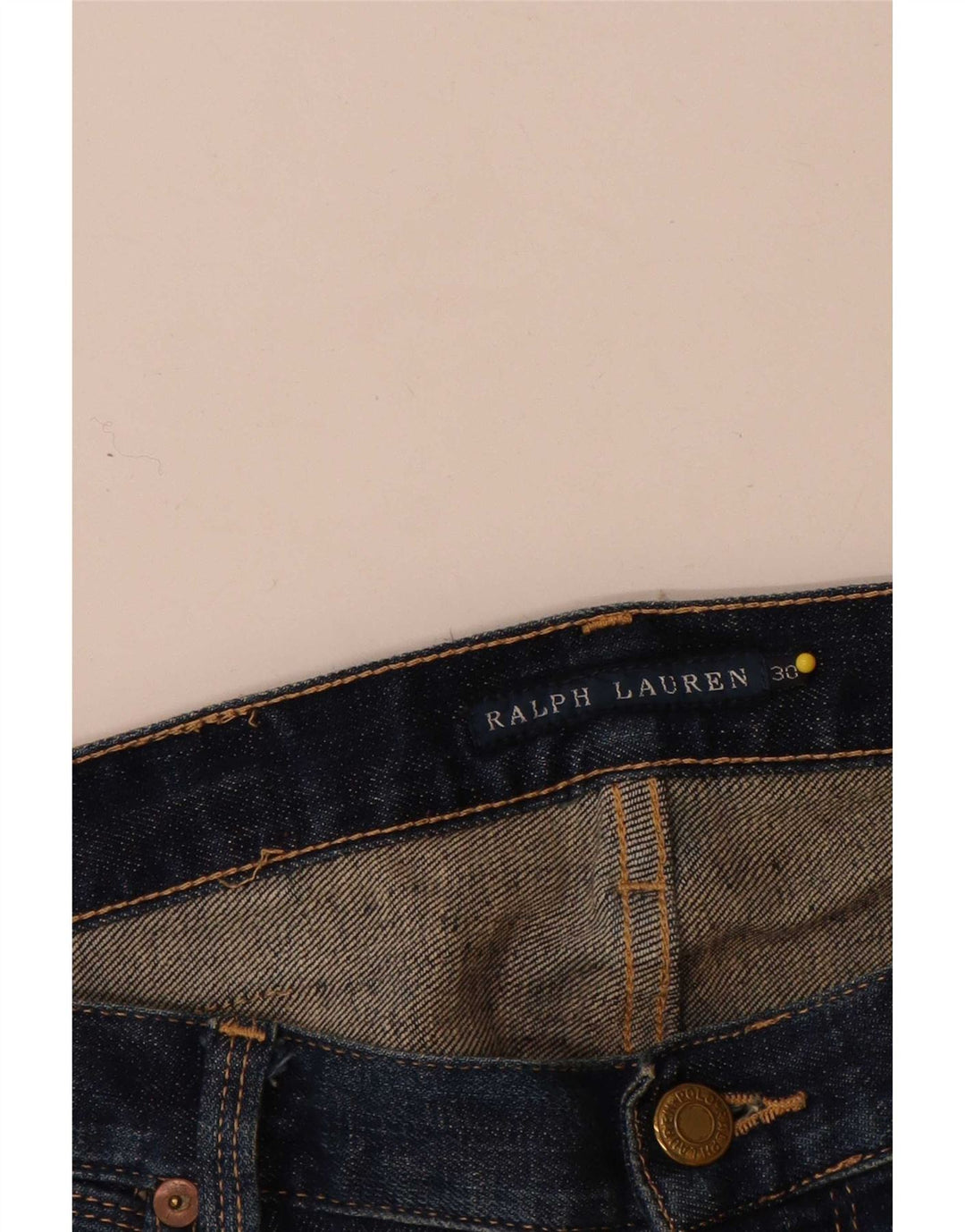 Damskie jeansy slim fit Ralph Lauren W30 L34 granatowe