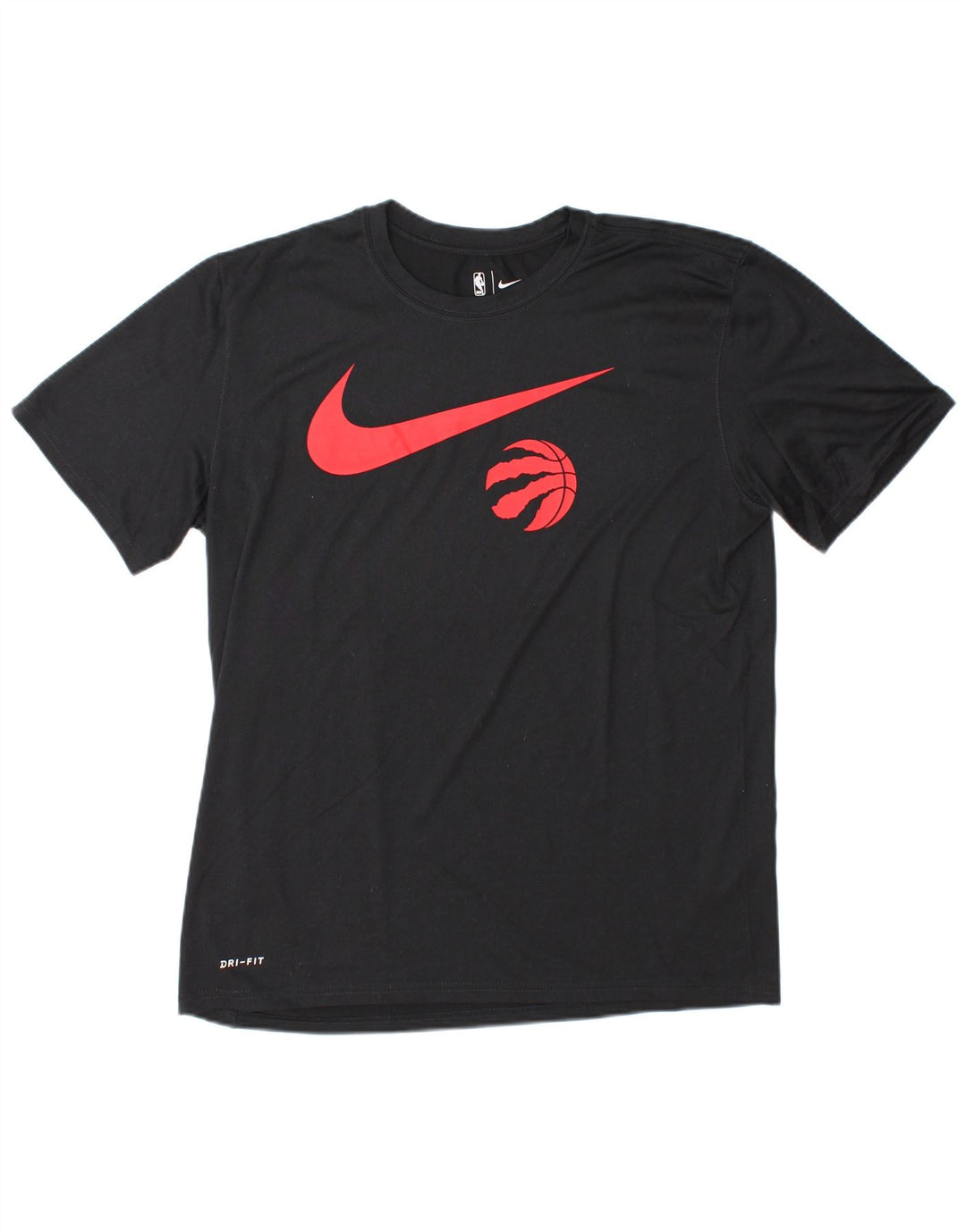Męski T-shirt Nike Dri Fit z grafiką, duży, czarny poliester