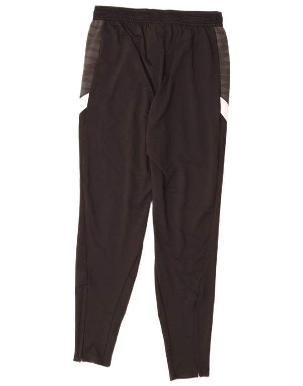 Męskie spodnie dresowe Nike Dri Fit Graphic, małe, czarne, z blokami kolorów
