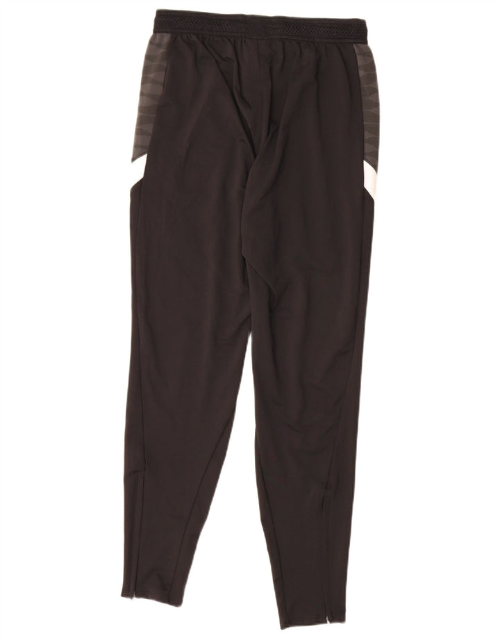 Męskie spodnie dresowe Nike Dri Fit Graphic, małe, czarne, z blokami kolorów