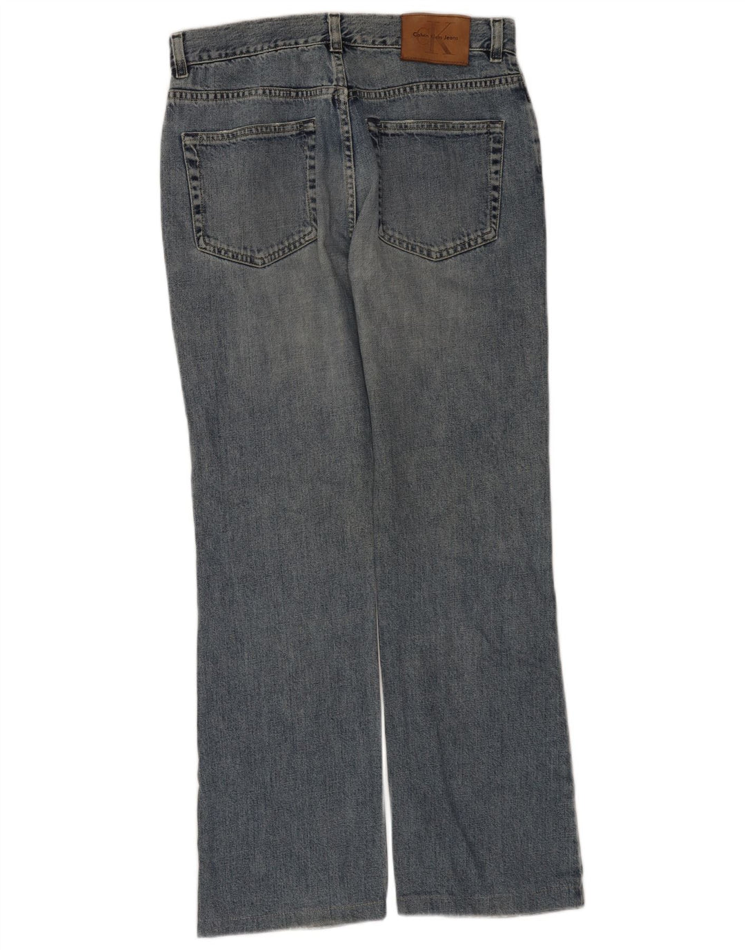 Damskie jeansy Calvin Klein Bootcut W31 L30 Niebieskie bawełniane