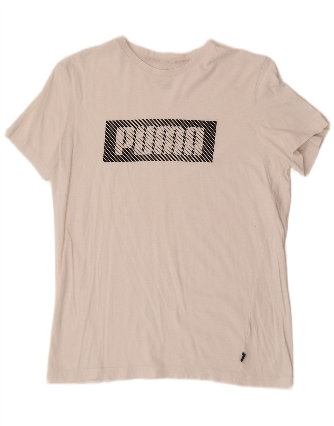 Chłopięca koszulka z grafiką Puma, 13-14 lat, biała