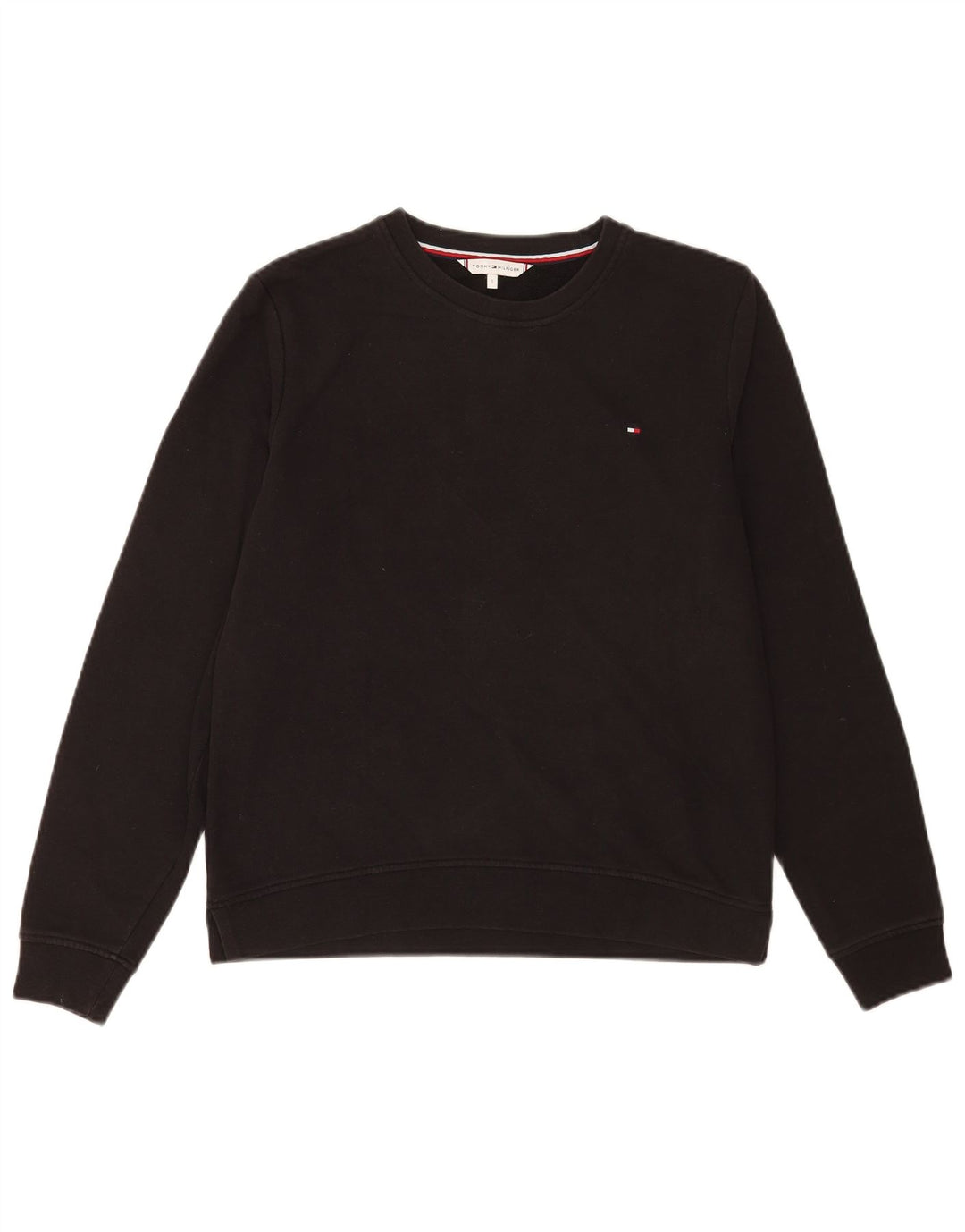 Męska bluza Tommy Hilfiger, mała, czarna, bawełniana