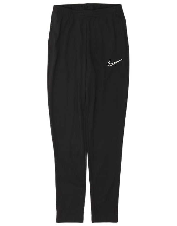 Męskie spodnie dresowe Nike Dri Fit XS Granatowe, poliestrowe