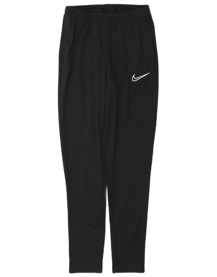 Męskie spodnie dresowe Nike Dri Fit XS Granatowe, poliestrowe