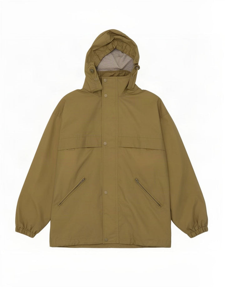 Męska kurtka wiatrówka z kapturem Brugi UK 38 Medium Khaki