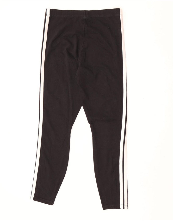 Legginsy męskie Adidas UK 12/14, średnia czarna bawełna