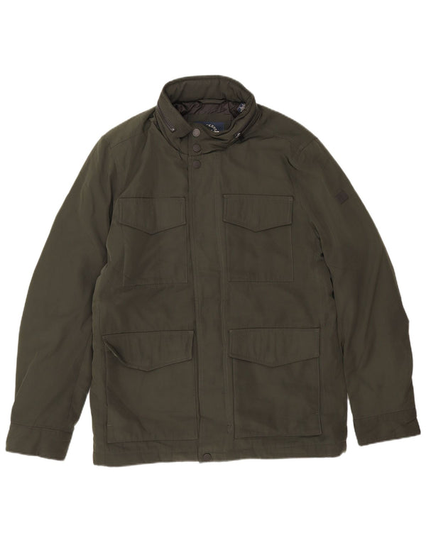 Męska kurtka wiatrówka Dockers UK 36 Small Green Polyester