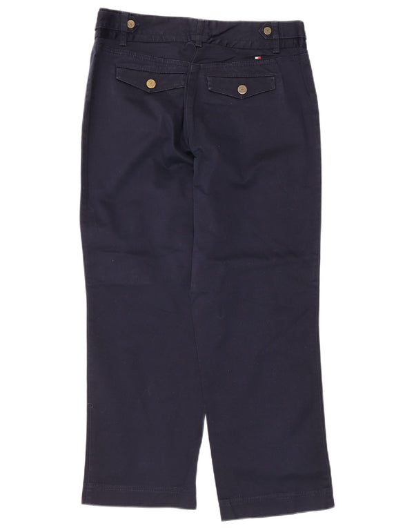 Spodnie damskie Tommy Hilfiger US 10 Large W32 L25 Granatowe