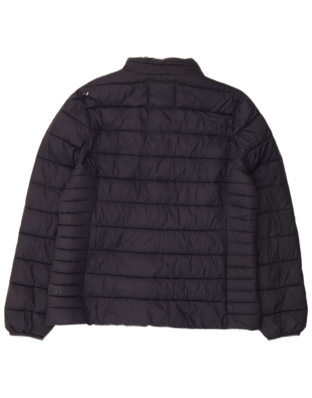 CREW CLOTHING Damska kurtka ocieplana UK 16, duża, granatowa, nylonowa