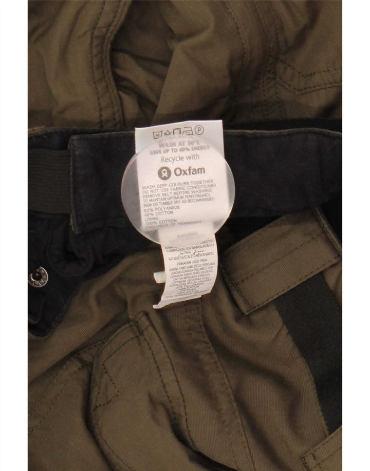 Męskie spodnie cargo Marks & Spencer Blue Harbor Straight Cargo W36 L29 Khaki