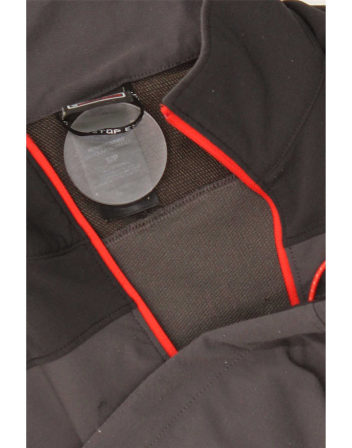 Męski dres The North Face z zamkiem błyskawicznym i małym szarym blokiem kolorów