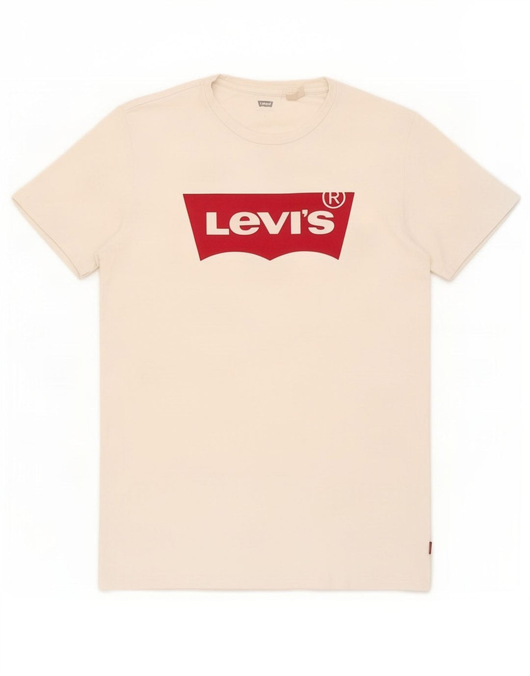 Męski T-shirt z grafiką Levi's, mały, biały
