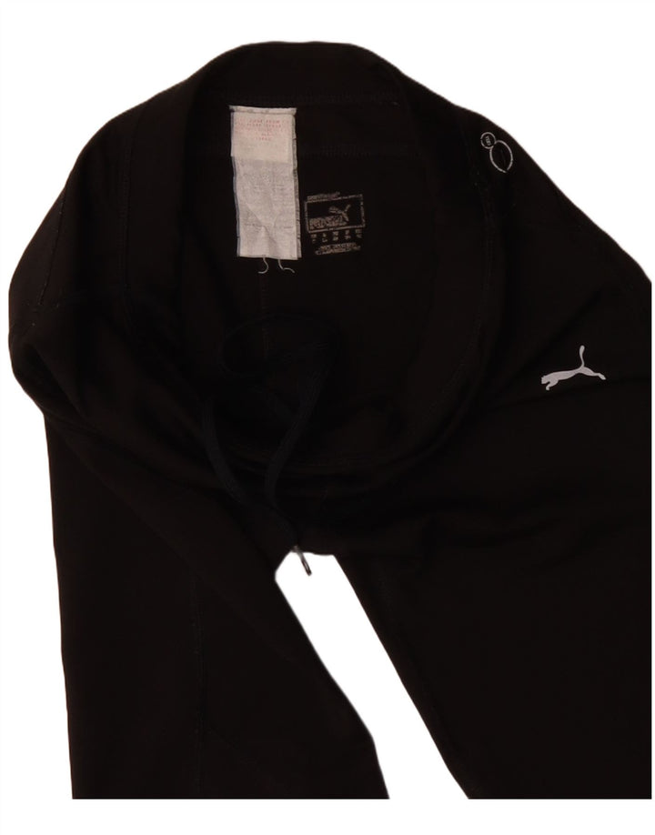 Damskie legginsy Capri PUMA UK 4 XS Czarne