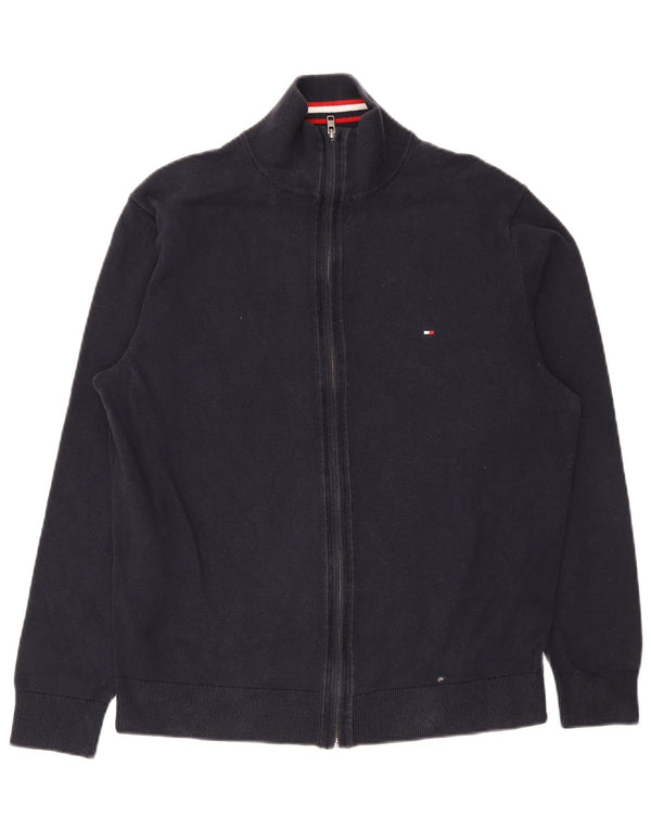 Sweter męski Tommy Hilfiger 2XL, granatowy, bawełniany