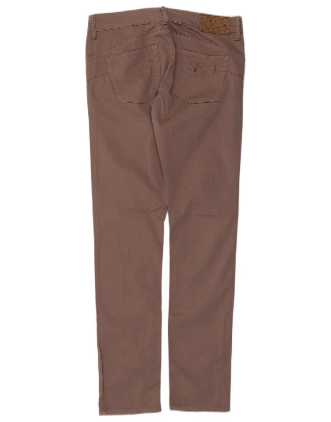Damskie spodnie typu slim casual Liu Jo W30 L30 szare