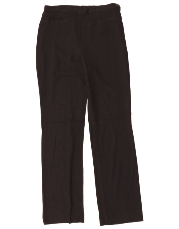 Marks & Spencer Damskie proste spodnie codzienne UK 12 Medium W28 L32 Czarne