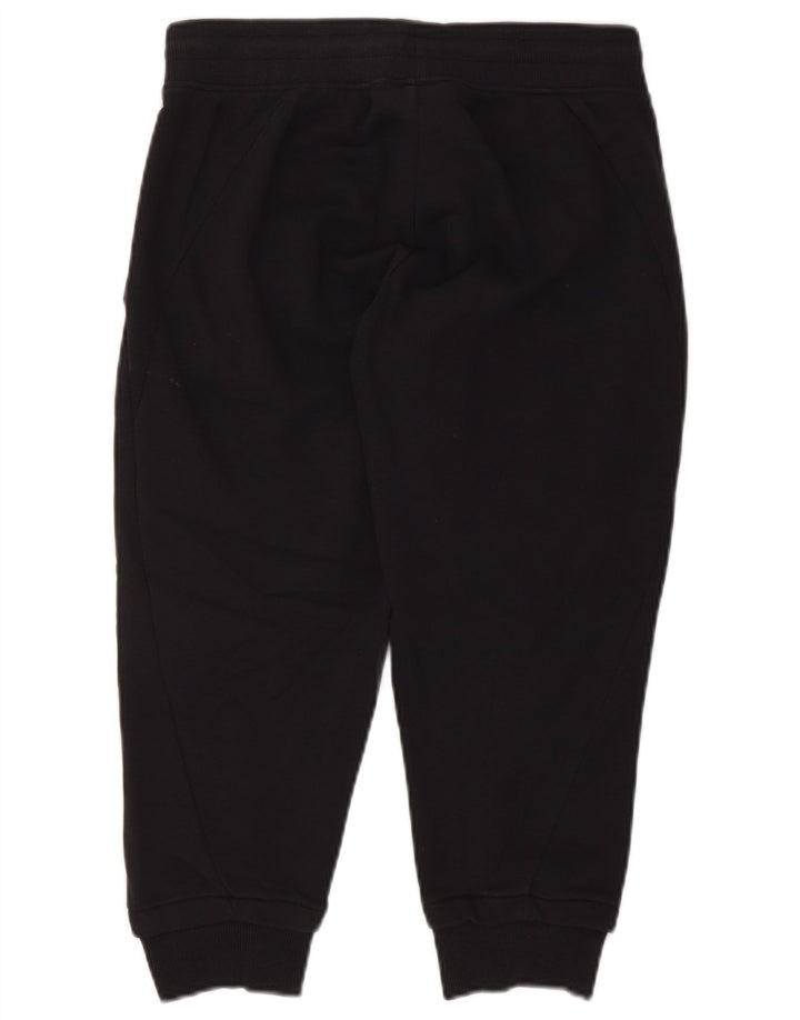 Męskie spodnie dresowe Under Armour Capri, małe, czarne, bawełniane