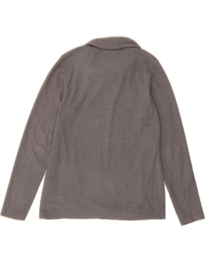 MOUNTAIN WAREHOUSE Womens Sweatshirt Jumper UK 12 Medium  Grey Pinstripe Vintage Mountain Warehouse and Second-Hand Mountain Warehouse from Messina Hembry 
