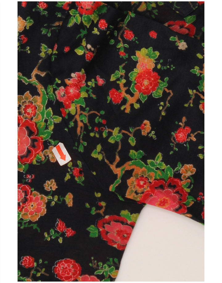 Koszula Damska AMBASADOR UK 10 Mała Granatowa w Kwiaty