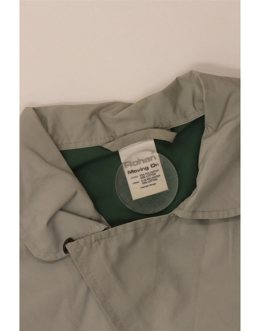 Męska kurtka wiatrówka ROHAN UK 36 Small Green Colorblock