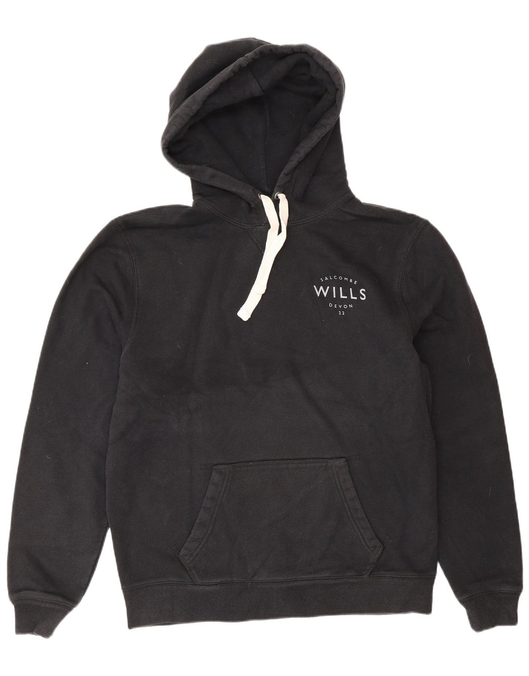 Męski sweter z kapturem Jack Wills, duży, czarny, bawełniany
